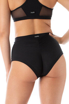 Dragonfly Pantalones Cortos Monica Malla Negro S