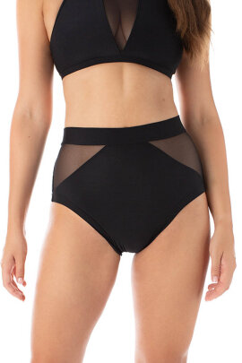 Dragonfly Pantalones Cortos Monica Malla Negro S