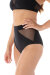 Dragonfly Pantalones Cortos Monica Malla Negro S