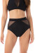 Dragonfly Pantalones Cortos Monica Malla Negro S