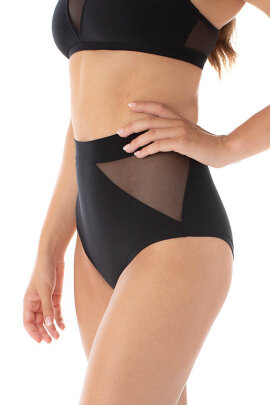 Dragonfly Pantalones Cortos Monica Malla Negro XL