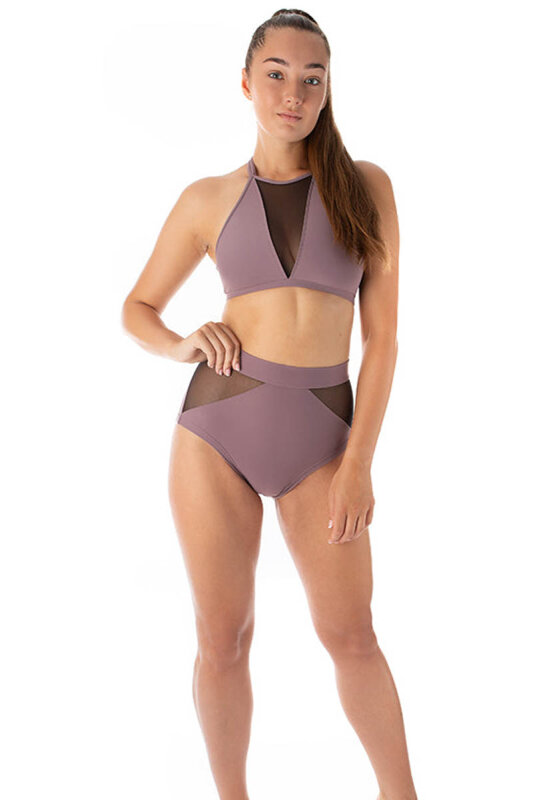 Dragonfly Pantalones Cortos Monica Malla Lila XS