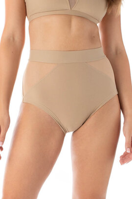 Dragonfly Pantalones Cortos Monica Malla Nude XS