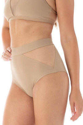 Dragonfly Pantalones Cortos Monica Malla Nude M