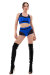 MÆD Pantalones Cortos Haeve  1.0 Azul Cobalto + Negro  XS