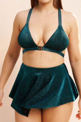 Lunalae Top Follow Me Ocean Shimmer M