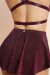 Lunalae Pantalones Cortos Tiro Alto Free Flow Coral Shimmer S