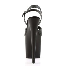 Pleaser Sandalia de Tacón FLAMINGO-809 Negro Sintético EU-35 / US-5