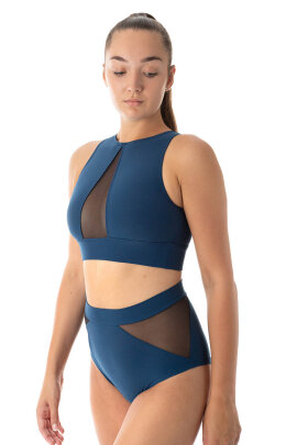 Dragonfly Top Rachel Verde Petróleo XL