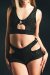 RAD Pantalones Cortos Inamorata Negro con Brillos S