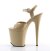 Pleaser Sandalia de Tacón FLAMINGO-809 Crema Charol EU-38 / US-8
