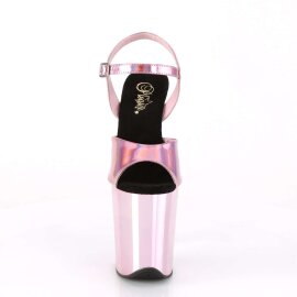 Pleaser Sandalia de Tacón FLAMINGO-809HG Rosa Holograma EU-35 / US-5