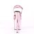 Pleaser Sandalia de Tacón FLAMINGO-809HG Rosa Holograma EU-35 / US-5