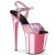 Pleaser Sandalia de Tacón FLAMINGO-809HG Rosa Holograma EU-37 / US-7