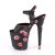 Pleaser Sandalia de Tacón FLAMINGO-809KISSES Negro EU-36 / US-6