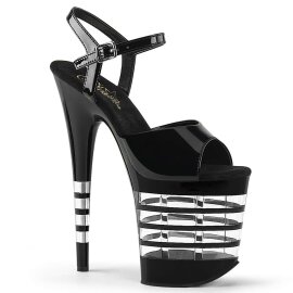 Pleaser Sandalia de Tacón FLAMINGO-809LN Negro...