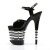 Pleaser Sandalia de Tacón FLAMINGO-809LN Negro Charol EU-37 / US-7