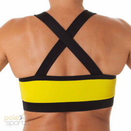 i-Style Top Maxi Fit M amarillo / Negro