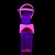 Pleaser Sandalia de Tacón FLAMINGO-809UVT Rosa Claro Neón EU-39 / US-9