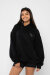 REV ACTIV Sudadera Premium Para Pole Dancer Negra M