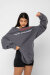 REV ACTIV Sudadera Premium Innocent Girl Con Pleasers Gris XS