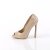 Pleaser SEXY-42 Tacones Charol Beige EU-38 / US-8