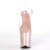 Pleaser Sandalia de Tacón FLAMINGO-808 Transparente Oro Rosado Claro Metalizado EU-38 / US-8