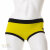 i-Style Pantalones Cortos Gym S amarillo / Negro