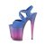 Pleaser Sandalia de Tacón FLAMINGO-822T Azul Lila EU-35 / US-5