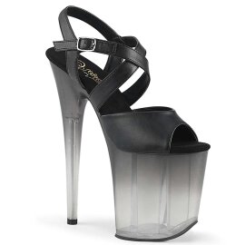 Pleaser Sandalia de Tacón FLAMINGO-822T Negro EU-35 / US-5