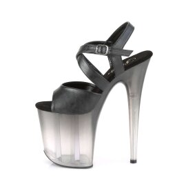 Pleaser Sandalia de Tacón FLAMINGO-822T Negro EU-35 / US-5