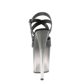Pleaser Sandalia de Tacón FLAMINGO-822T Negro EU-35 / US-5