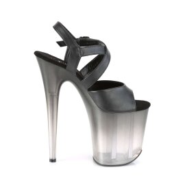 Pleaser Sandalia de Tacón FLAMINGO-822T Negro EU-35 / US-5
