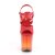 Pleaser Sandalia de Tacón FLAMINGO-822T Rojo EU-35 / US-5