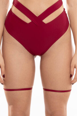 FANNA Shorts X Spark Edición Burdeos M