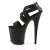 Pleaser Sandalia de Tacón FLAMINGO-869 Negro EU-35 / US-5