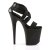 Pleaser Sandalia de Tacón FLAMINGO-869 Negro EU-35 / US-5