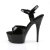 Pleaser Sandalia de Tacón CAPTIVA-609 Negro Charol EU-38 / US-8