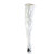 Pleaser SEDUCE-3000WC Botas por encima de la rodilla Charol Blanco EU-36 / US-6
