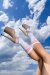 Pole Addict Calcetines Blanco