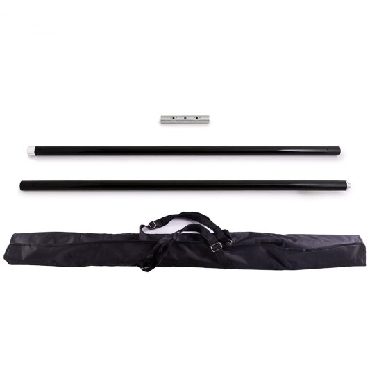 X-Pole Set X-Stage PRO Recubierto en polvo Negro de 45 mm