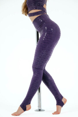 Nova Polewear Leggings Adhesivos Sin Costuras Lilla XL