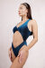 Polerina Body Azul Lurex M