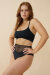 Lunalae Pantalones Cortos High Waist Blake Mesh Negro XL