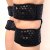 Lunalae Protectores de Rodillas con Cierre de Velcro Negro Seminuevos