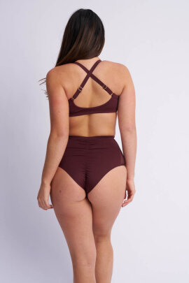 Lunalae Pantalones Cortos High Waist Bellani Cacao