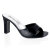 Fabulicious ROMANCE-301-2 Zuecos de Piel Sintética Negro EU-36 / US-6