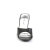 Fabulicious ROMANCE-301-2 Zuecos de Piel Sintética Negro EU-36 / US-6