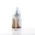 Pleaser AMUSE-20 Tacones Holo Plata EU-39 / US-9