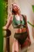 Paradise Chick Top Gigi Active Verde Bosque